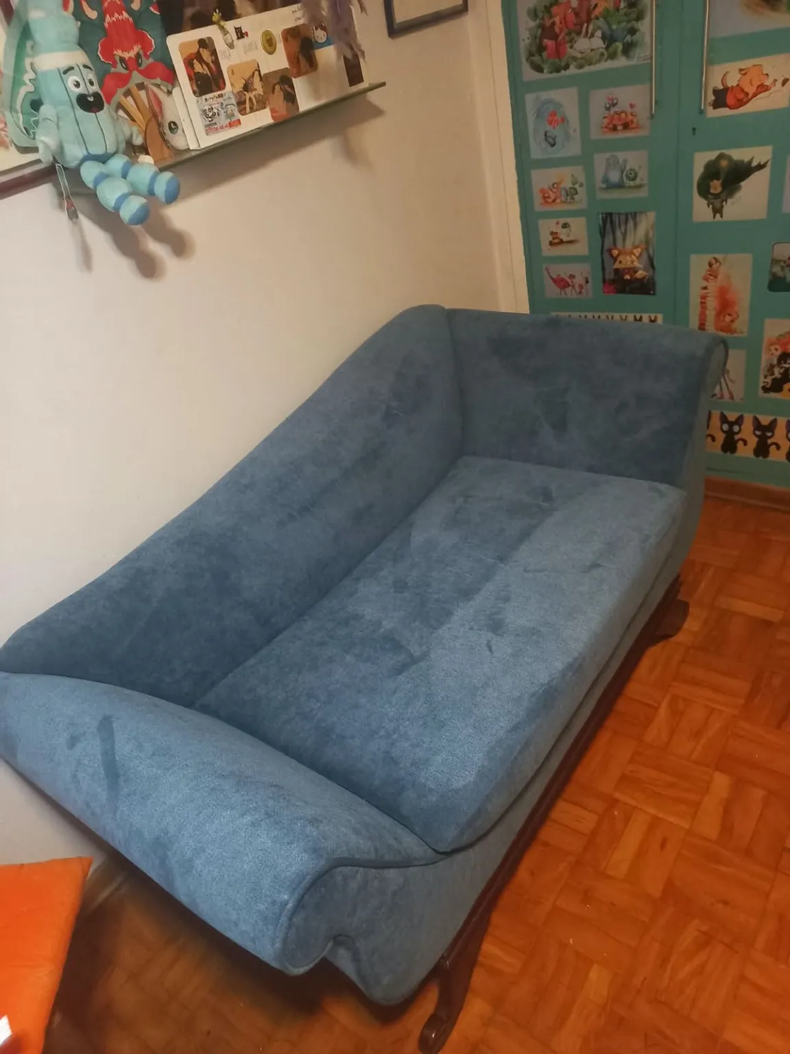 Sofá azul